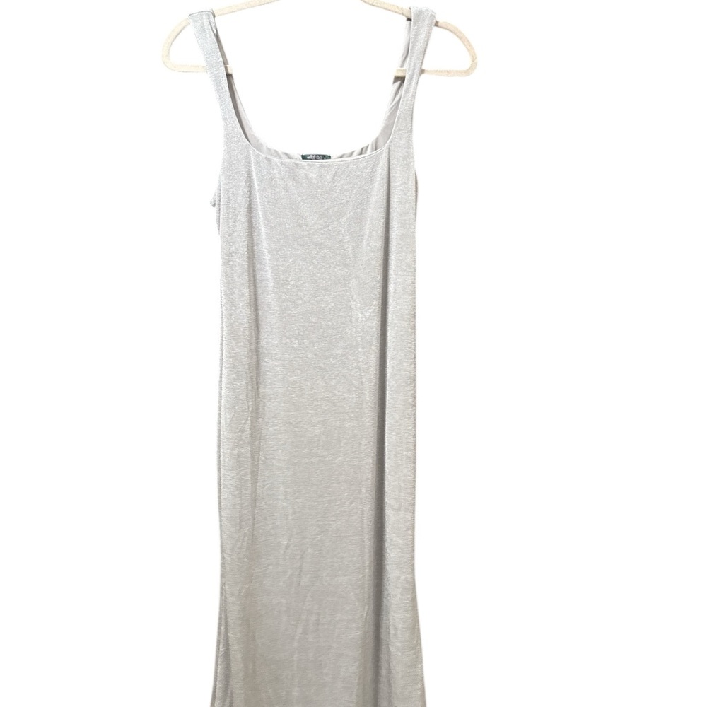 Wild Fable Light Gray Maxi Dress